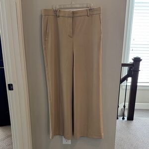 Women's Wide-Leg Dress Pants in Tan